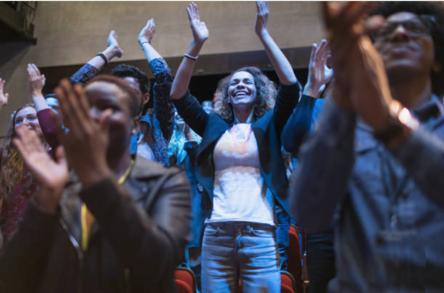 Students Cheering